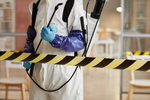 Professional Biohazard Cleanup technician working in South Berwick, ME
